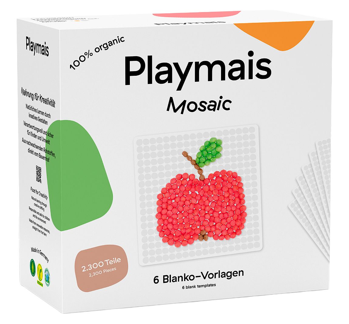 Playmais Mosaic 2300, inclusief 6 blanco sjablonen