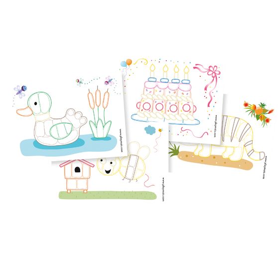 PlayMais Classic kaartenset "Colored"