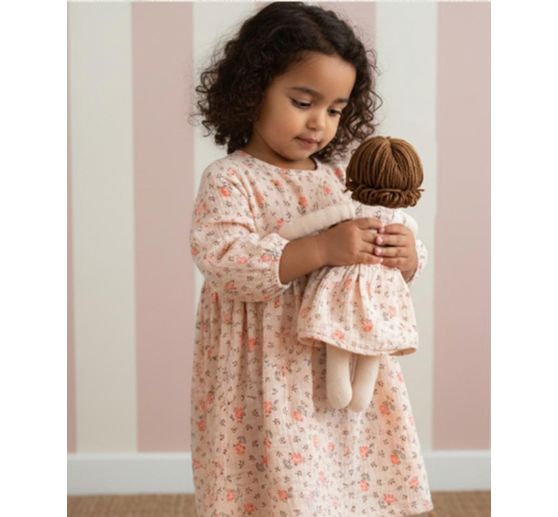 Mousseline katoenen stof "Rozen"