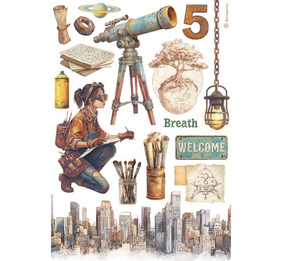 Washi Pad "A New Beginning"