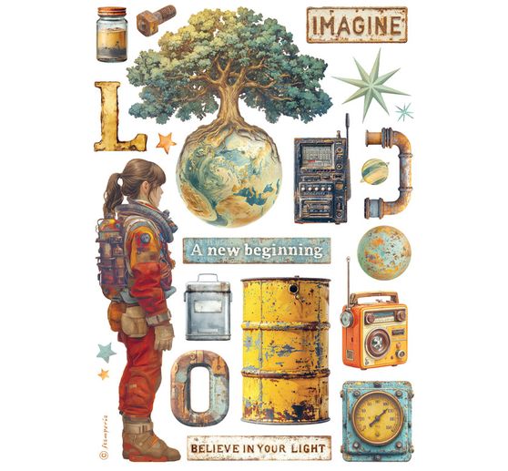 Washi Pad "A New Beginning"