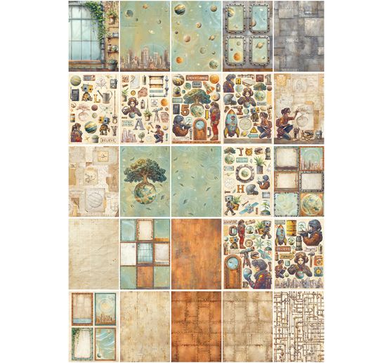 Junk Journal Book "A New Beginning"