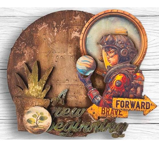 Lasercut motifs "A New Beginning"