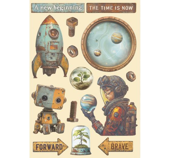 Lasercut motifs "A New Beginning"