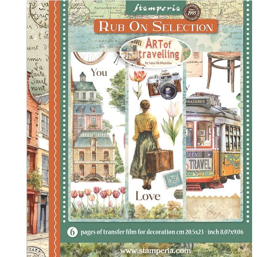 XL Rub On assortiment "Art of Travelling"