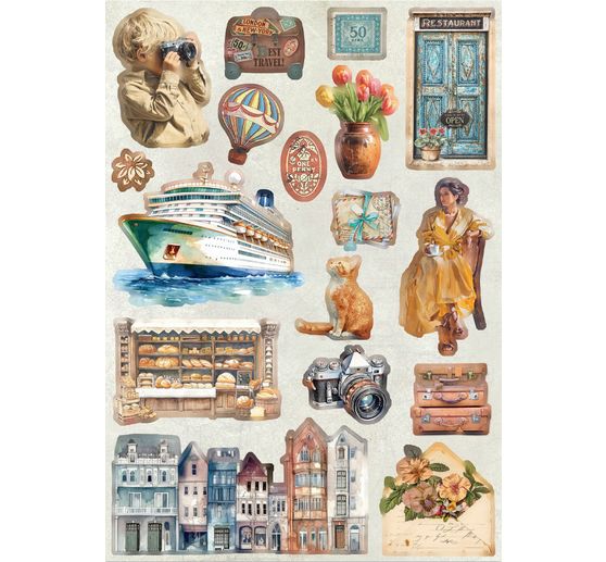 Junk Journal Book "Art of Travelling"