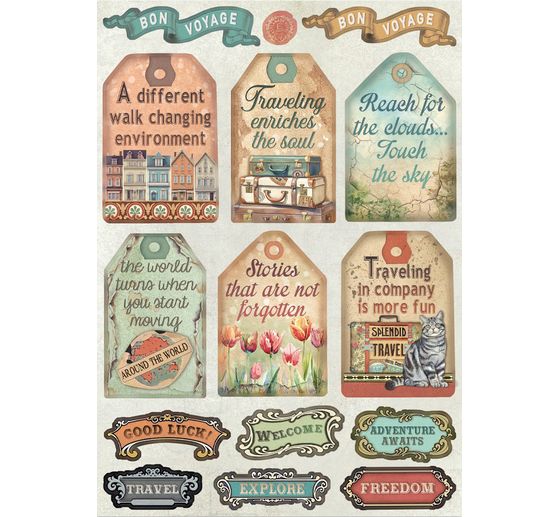 Junk Journal Book "Art of Travelling"