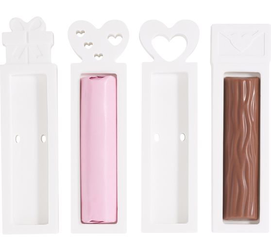 VBS Siliconen gietvorm "Chocoladereephouder Dank u"