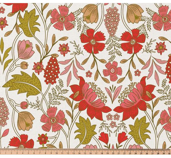 Katoenen stof "Lizy"