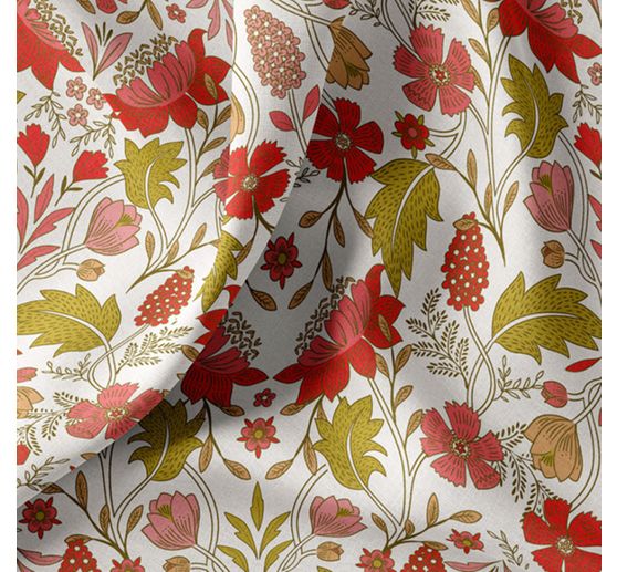 Katoenen stof "Lizy"