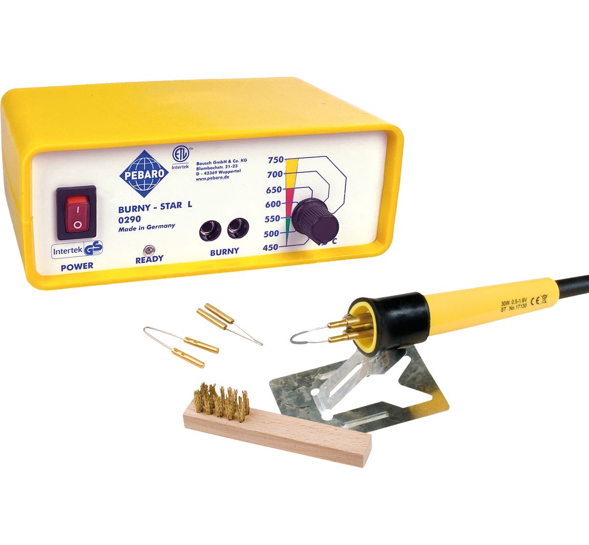 Professioneel pyrografie‑station