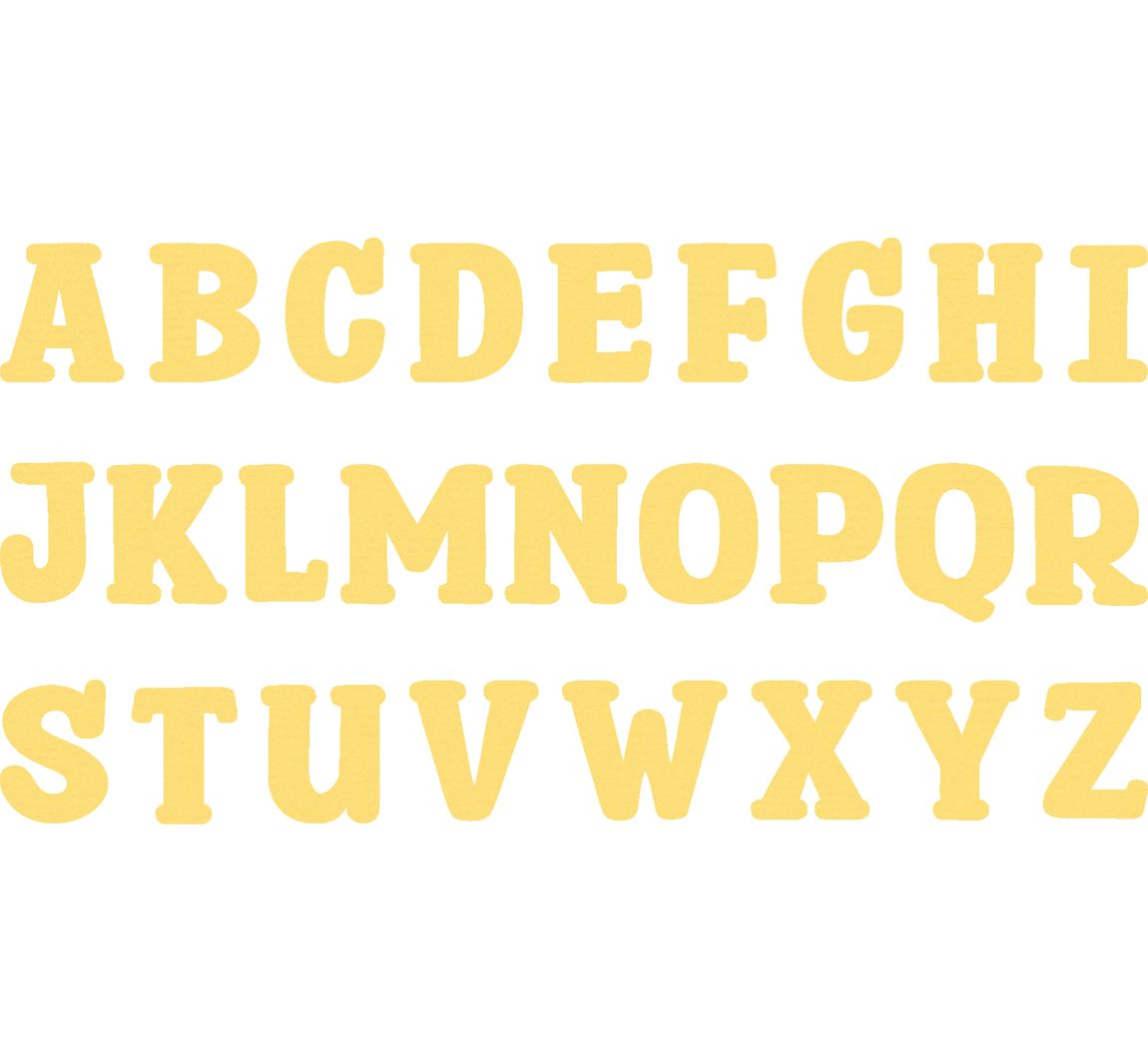 Sizzix Thinlits Ponssjabloon "Alphabet by Eileen Hull"