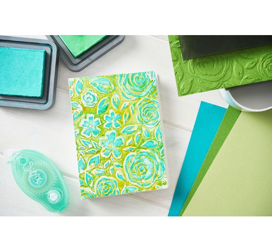 Sizzix Multi-Level Embossing sjabloon "Watercolor Bouquet"