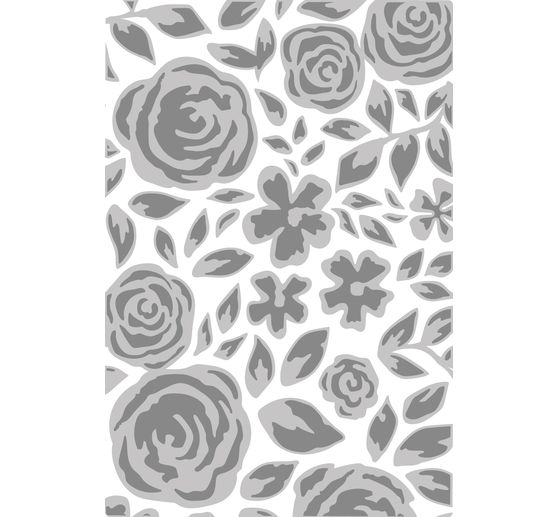 Sizzix Multi-Level Embossing sjabloon "Watercolor Bouquet"