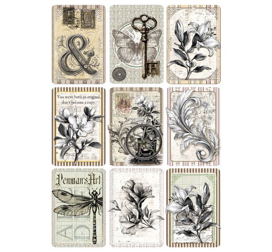 Paper set "Typographic"