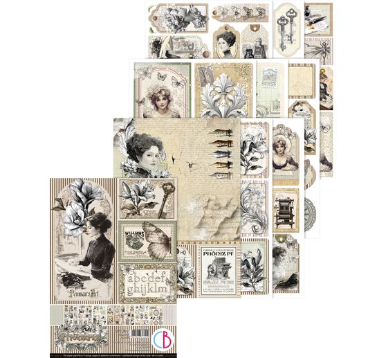 Paper set "Typographic"