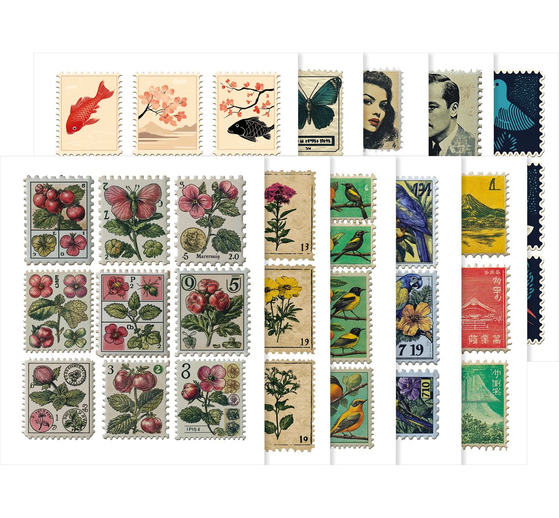 Art Stickers "Faraway Mail"