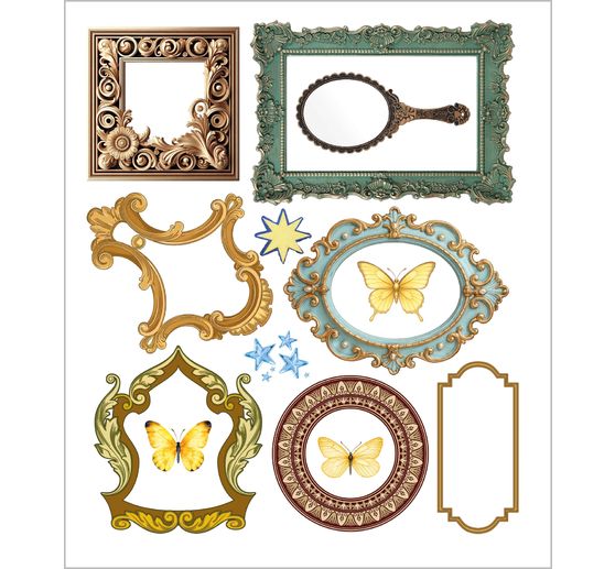 Art Stickers "Whisper Frames"