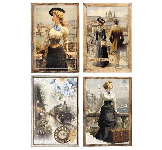 Papier set "Eastern Journey"