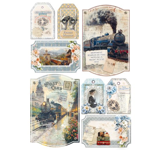 Papier set "Eastern Journey"