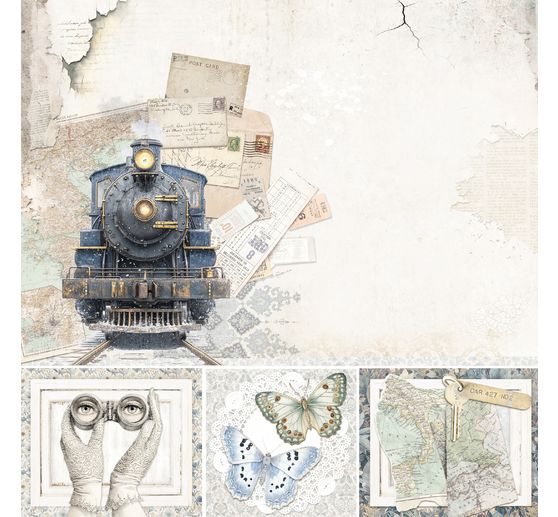 Scrapbookpapier "Eastern Journey"