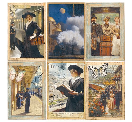 Scrapbookpapier "Eastern Journey"