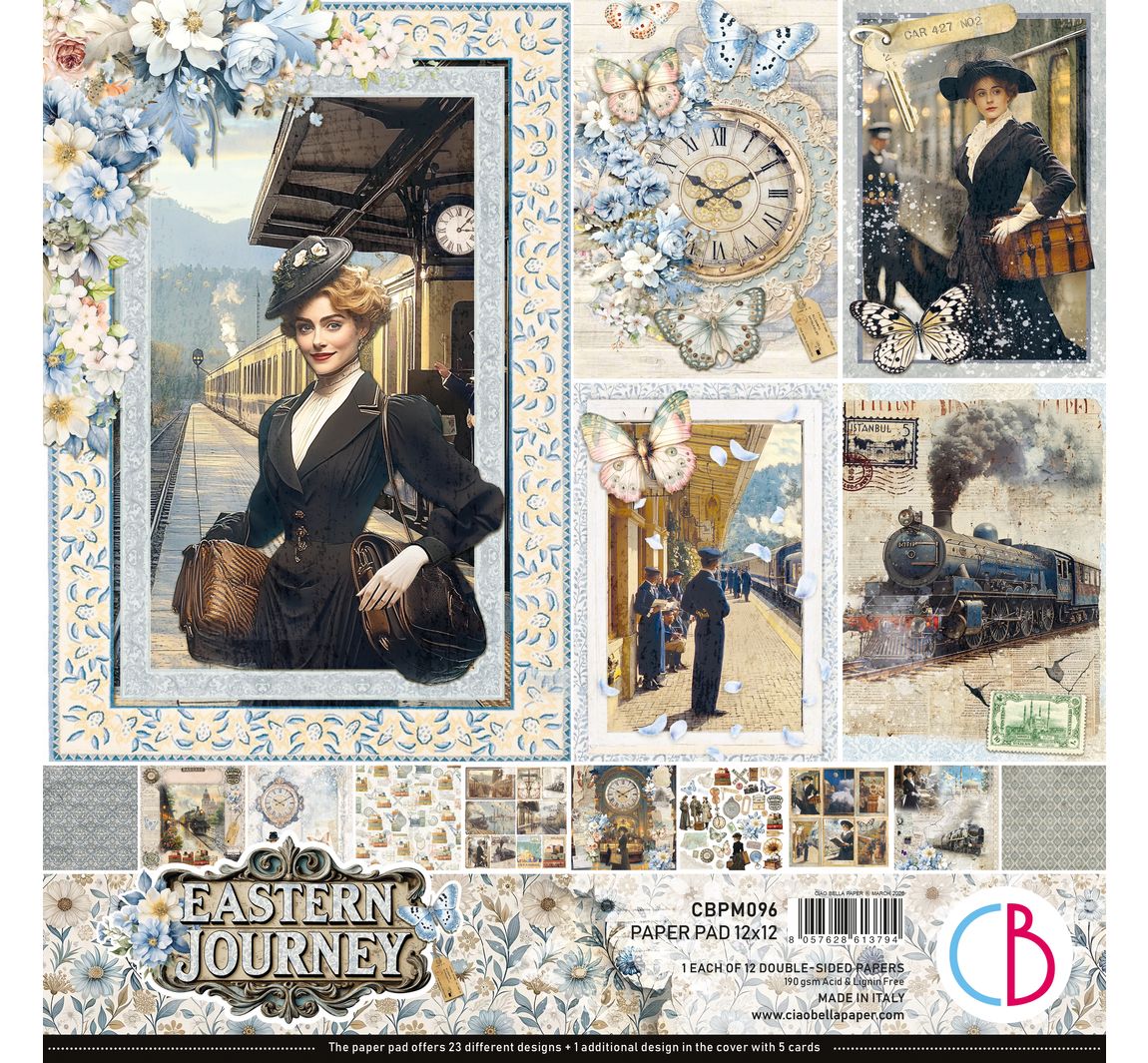 Scrapbookpapier "Eastern Journey"