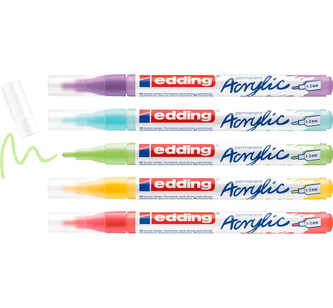 edding 5300 Acryl "Acrylmarker - Regenboog"