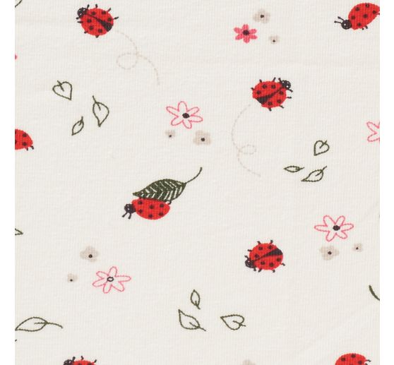 Jersey fabric "Ladybird"
