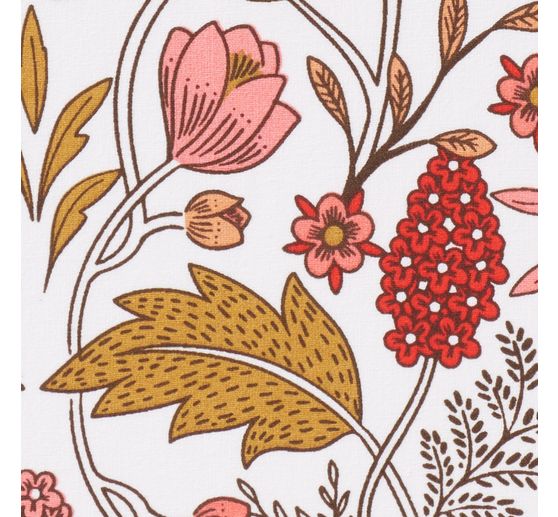 Katoenen stof "Lizy"