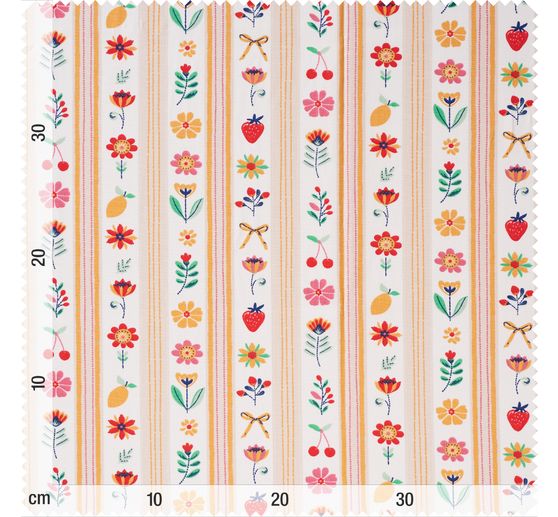 Cotton fabric "Summer Ribbon"