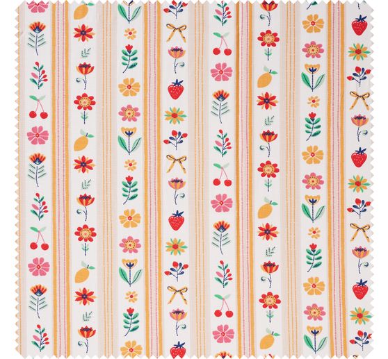 Cotton fabric "Summer Ribbon"