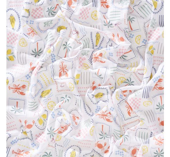 Muslin cotton fabric "Cagliari"
