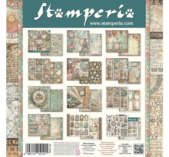 Scrapbook block "Gardens of Time"