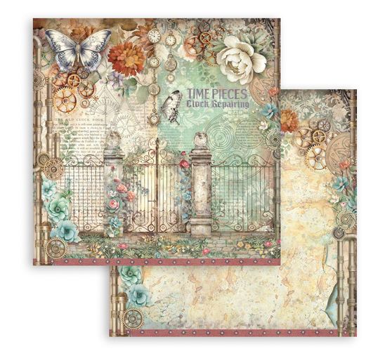 Scrapbook block "Gardens of Time"