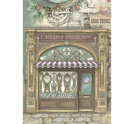 "Tuinen van de Tijd" Motief strozijde assortiment, set van 8