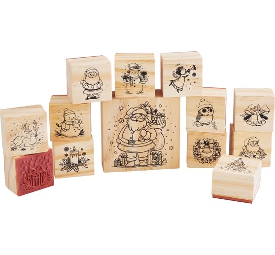 VBS Wooden stamp set "Christmas"