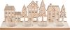 VBS Tealight holder "Houses and fir trees"
