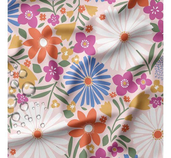 Polyester stof "Choupette" PU gecoat