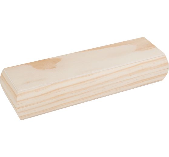VBS Organizer / pennenbakje, grenenhout, met magneetsluiting