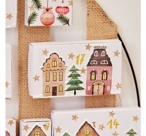 VBS Matchboxes "White", 5 cm