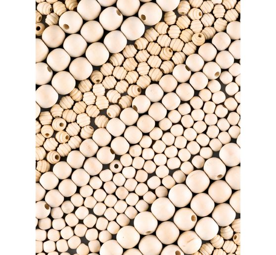 Wooden Beads Jumbo Pack "Natural"
