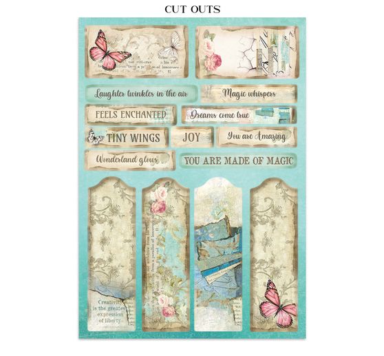 Junk Journal Book "Wonderland"