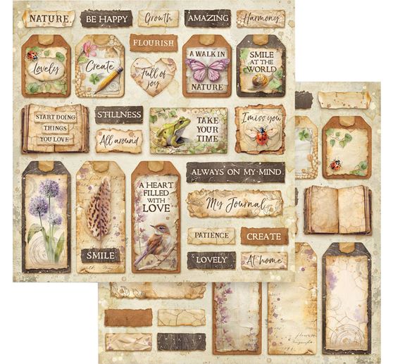 Scrapbook block "All Arounde"