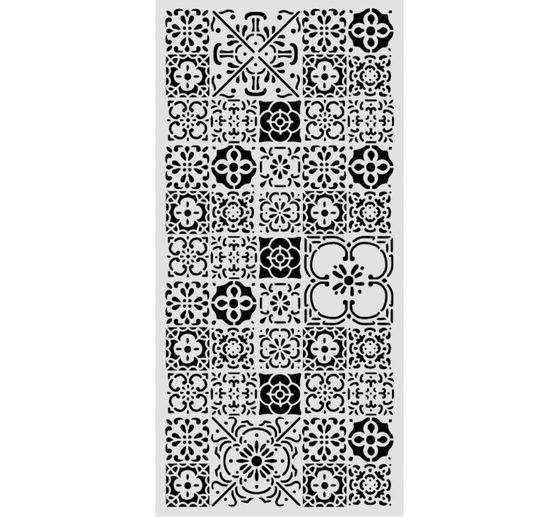 Sjabloon "All Around - Tile", 12 x 25 cm