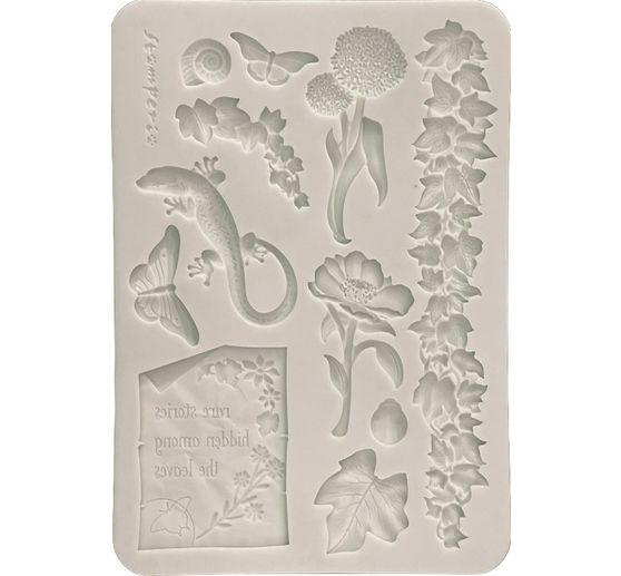 Silicon vorm A5 "All Around - Flowers and Leaves"