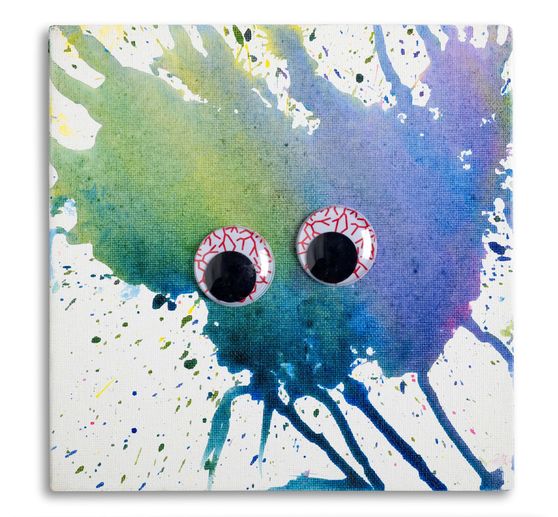 Wiggle eyes self-adhesive "Veins", &Oslash; 35 mm