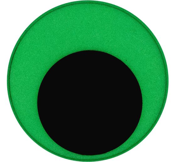 Wiggle eyes self-adhesive "Photoluminescent", &Oslash; 35 mm, 4 pieces