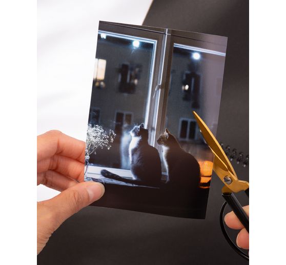 DIY Photo calendar "Black"