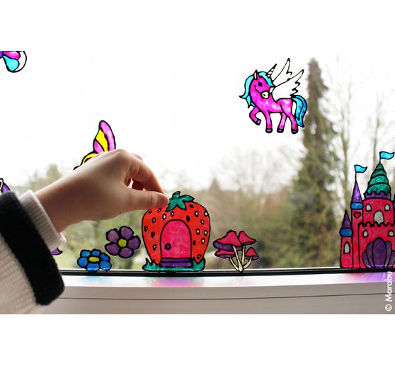 KiDS Window Color "Glitter Fairy", 10 x 25 ml